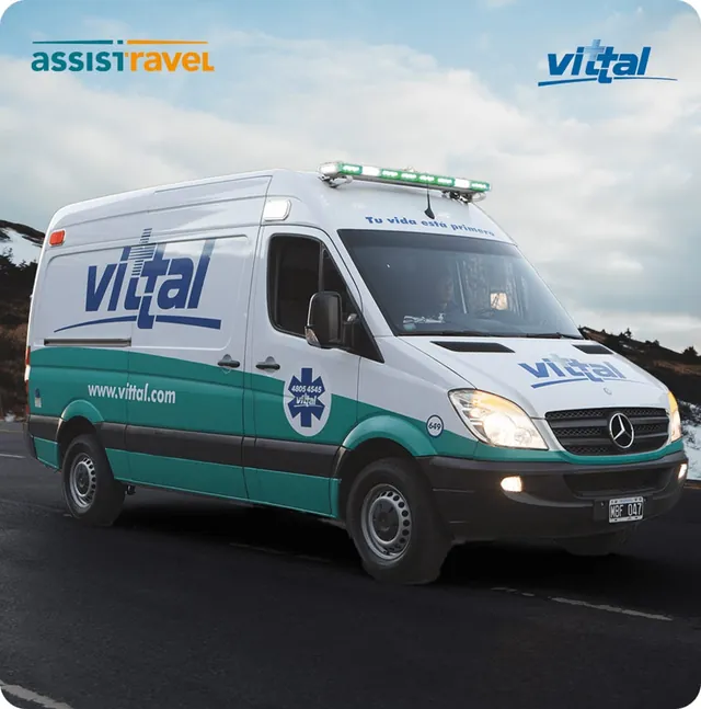 Ambulancia de Vittal y Assistravel